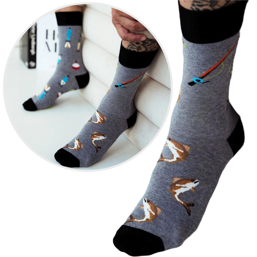 Skarpetki męskie Wędkarstwo 0125.054