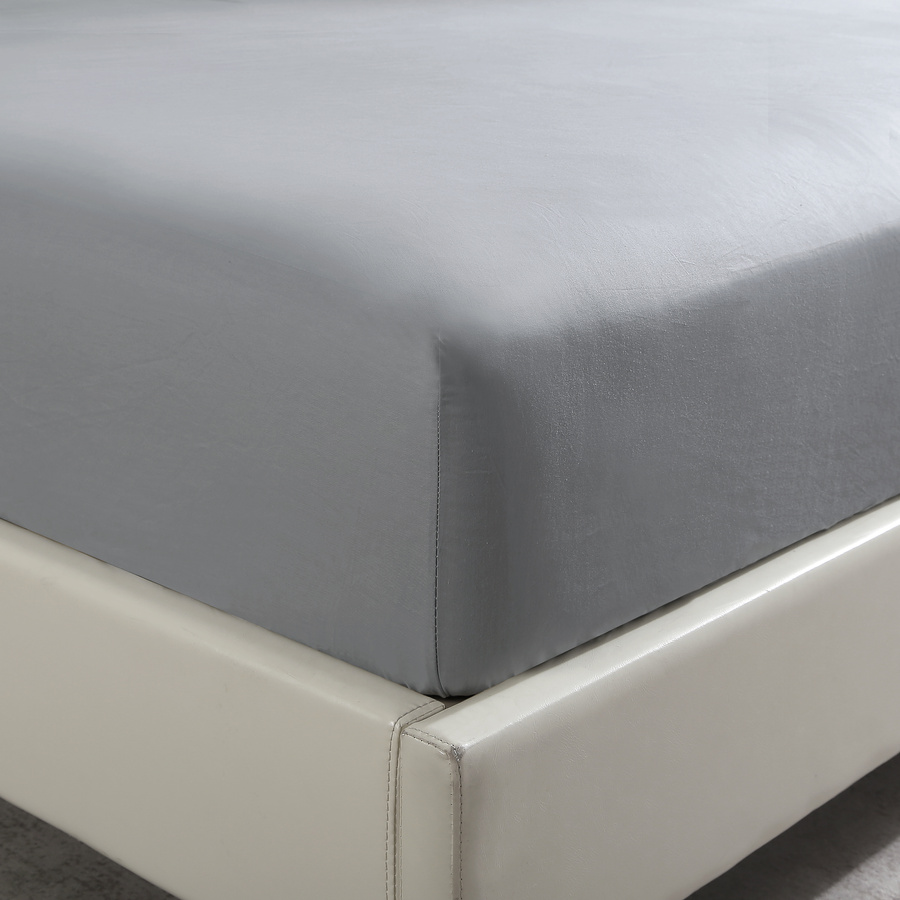 PRZEŚCIERADŁO SATYNA GRAFITOWE