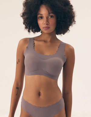 Biustonosz miękki 42840 grey