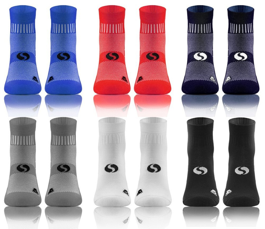 Sportowe krótkie skarpety dla biegaczy AMZ