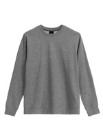 Czarna bawełniana bluza męska 100% model HMT-002 Atlantic – komfort i styl.
