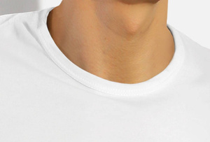 Biała koszulka męska klasyczny T-shirt 95% bawełna Cobra Sesto Senso – komfort i styl