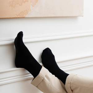 Skarpety męskie garniturowe gładkie Art. 056