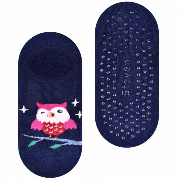 Stopki frotte z ABS art. 134 XG025 granat