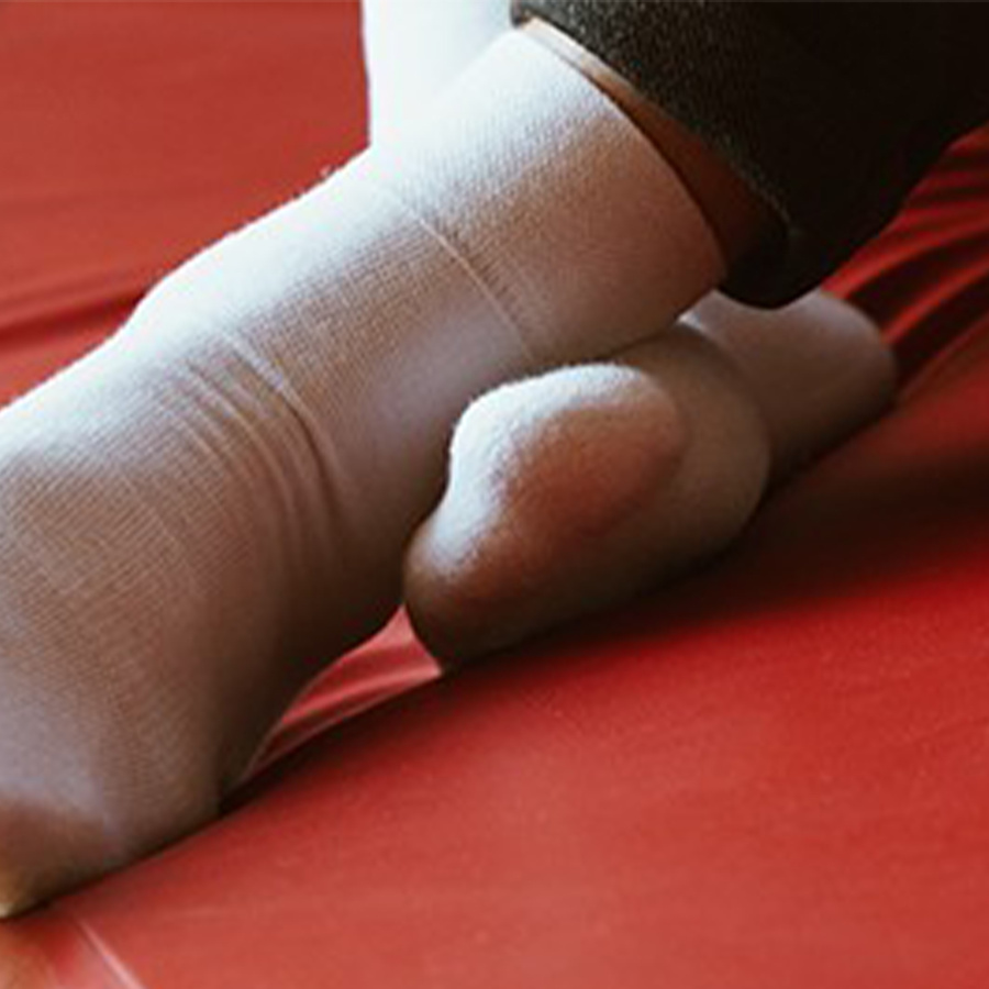 Skarpety garniturowe półfrotte art. 003 HE003 brąz