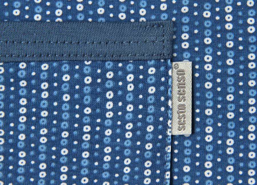 Piżama Męska Długi Rękaw Rozpinana