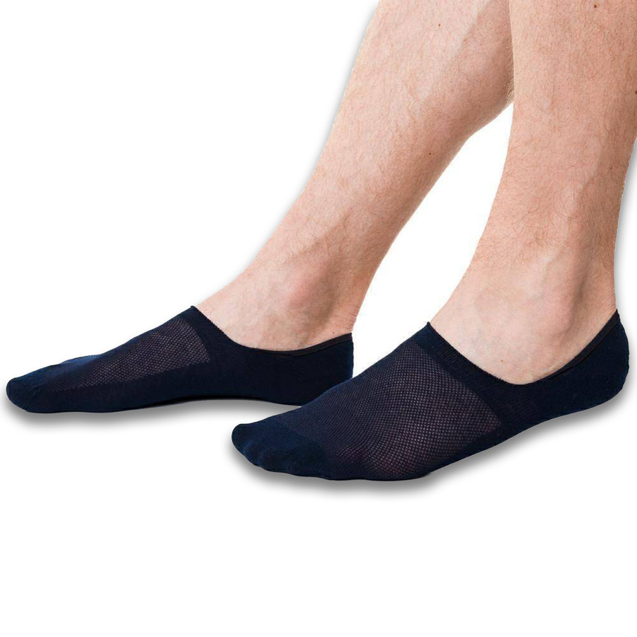 Białe Bawełniane Stopki Unisex z Siateczką
