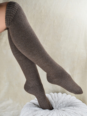 Ciepłe zakolanówki damskie frotte Sestimi Underwear – izolacja ciepła