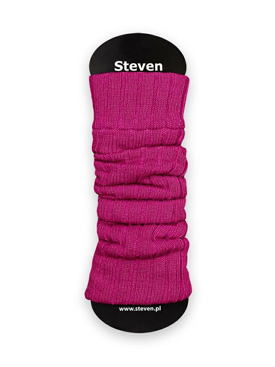 Fioletowe Getry Damskie Wełniane na Jesień