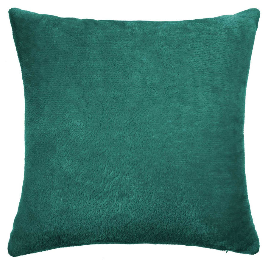 Zielona miękka mikrofibra poszewka 40x40 cm Solo Spod Igły i Nitki – upiększa wnętrze