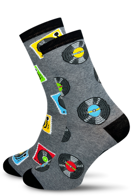 Skarpetki męskie wzorowane