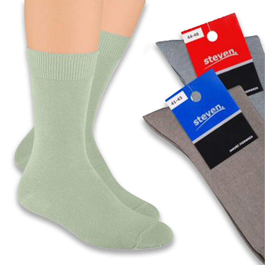 Skarpety bawełniane gładkie Art.048