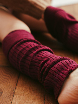 Żółte Bawełniane Getry Dziecięce Comfort