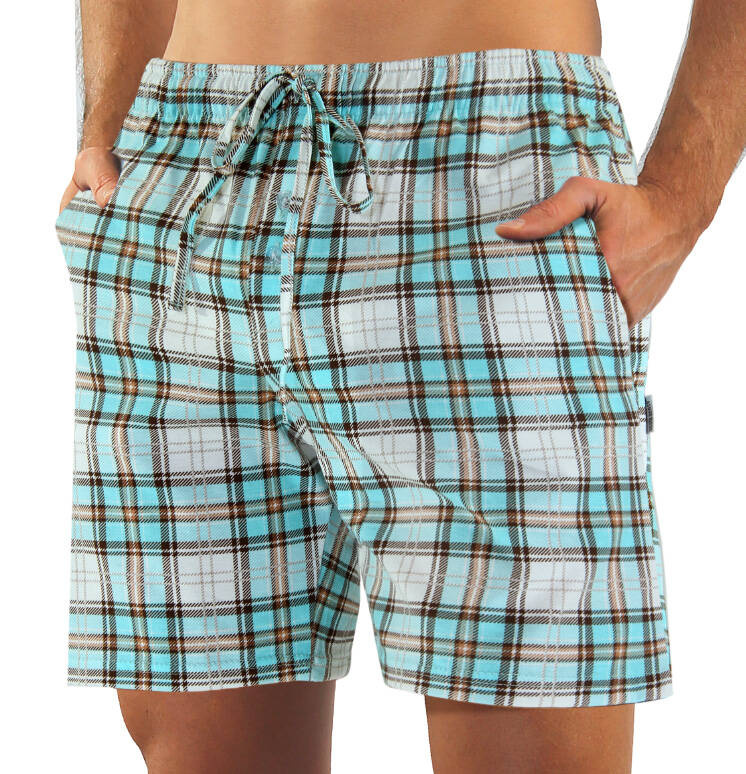 Piżama Męska Krótki Rękaw Krótkie Spodenki