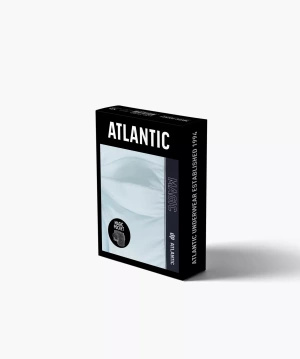 Jasnoniebieskie podnoszące bokserki męskie 95% bawełna Magic Pocket Atlantic – uniesienie atrybutów