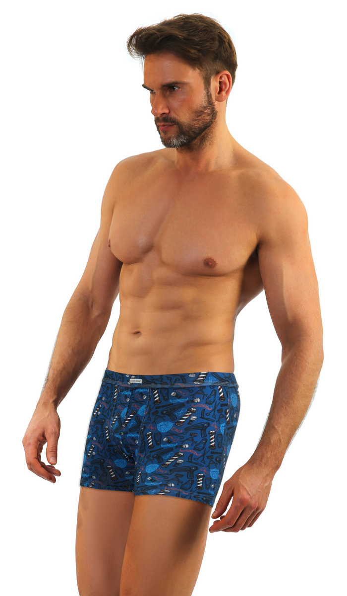 Kolorowe zabawne bokserki męskie 95% bawełna Funny 09 Sesto Senso – wyraź swój styl