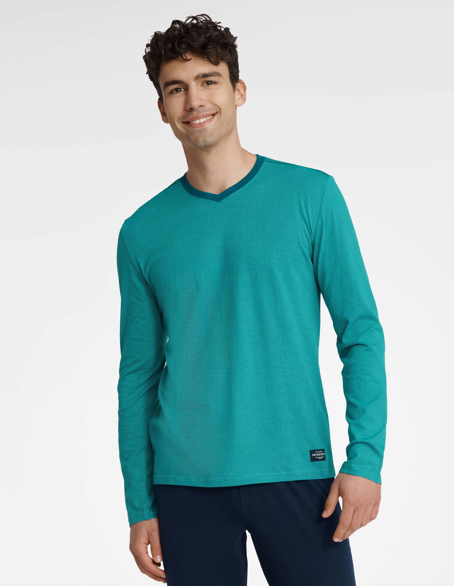 Piżama męska Udon wielokolorowa bawełna