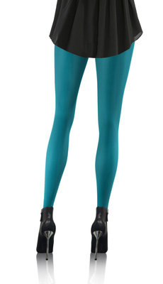 2x Kolorowe rajstopy kryjące z microfibry Hiver 40DEN