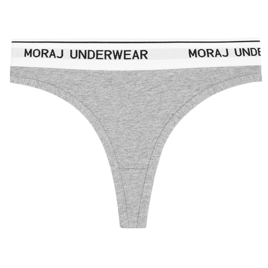 Stringi damskie z szeroką gumą 6-pak