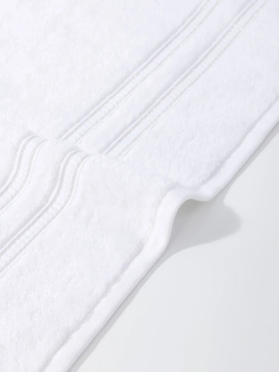 Ręcznik Harmony Biały/Srebrny