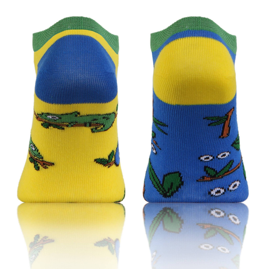 Kameleon skarpety stopki unisex 90% bawełna Finest Cotton Sesto Senso – styl i wygoda