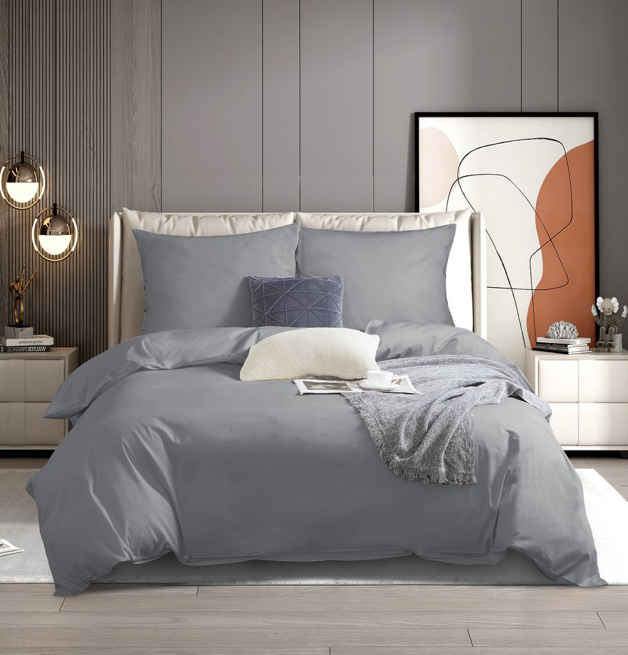 POŚCIEL SATYNA GRAFIT