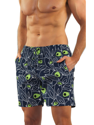 Piżama Męska Krótki Rękaw Krótkie Spodenki