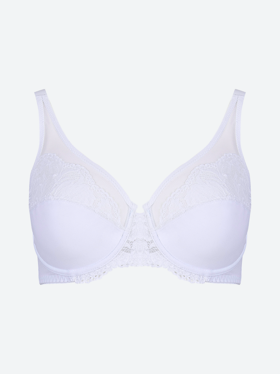 DELIA Biustonosz Semi-soft, bianco/biały