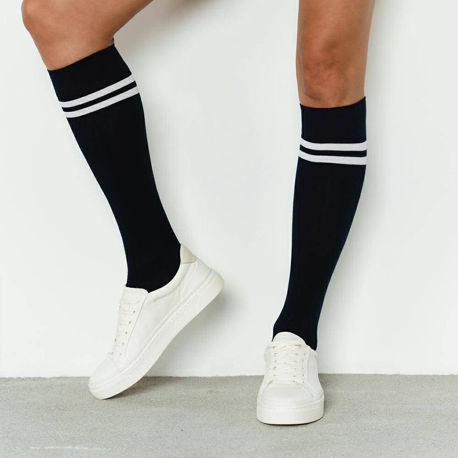 Podkolanówki Damskie w Paski Art. 072