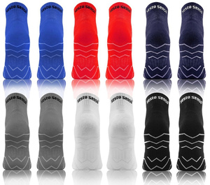 6-pak oddychające bezszwowe skarpety unisex 3/4 AMZ Sesto Senso – komfort i stabilizacja