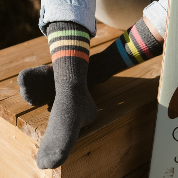 sportowe Skarpety Damskie/Męskie w PASKI More Fashion