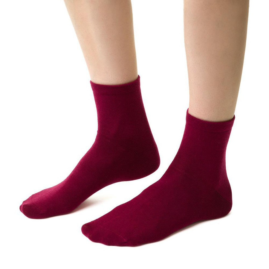 Damskie Skarpetki Beżowe Merino Wool Comfort