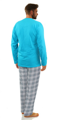 Piżama męska Bawełniana