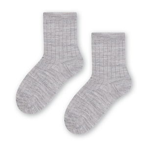 Czarne Skarpetki Dziecięce Merino Comfort