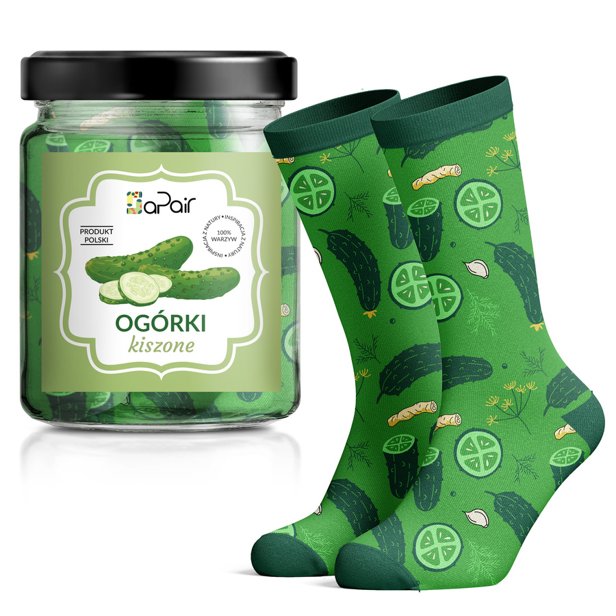 Kolorowe skarpety w słoiku na prezent unisex 90% bawełna aPair – wyrazisty styl