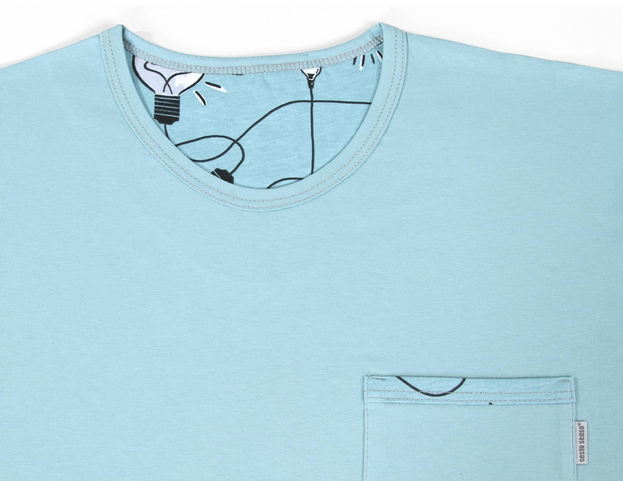 Piżama męska Bawełniana