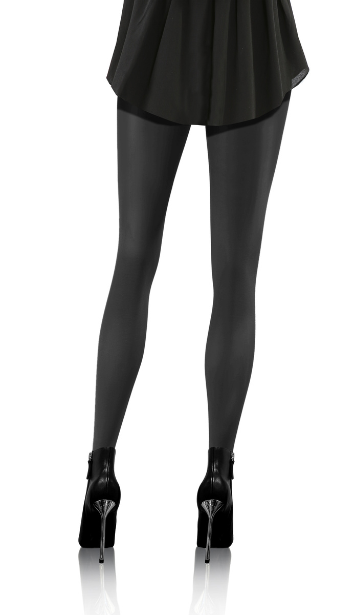 2x Kolorowe rajstopy kryjące z microfibry Hiver 40DEN