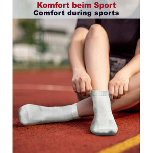 Oddychające krótkie skarpety sportowe unisex 4-pak SKB08 Sesto Senso – pełen komfort