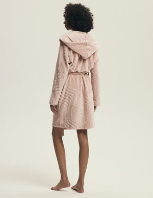 Szlafrok damski Henderson 43602 dark red