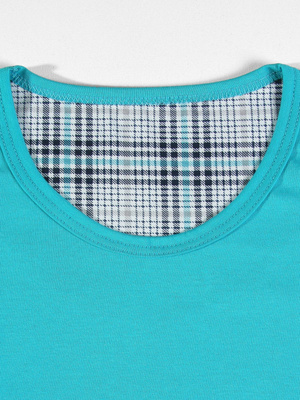 Piżama Męska Krótki Rękaw Krótkie Spodenki