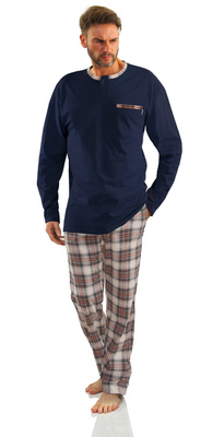 Piżama Męska Długi Rękaw