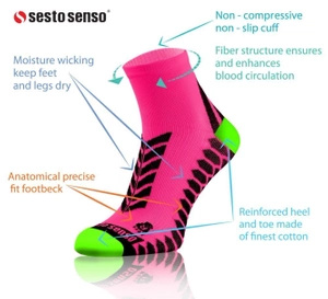 2x Sportowe Uniwersalne Skarpety SPORT SOCKS