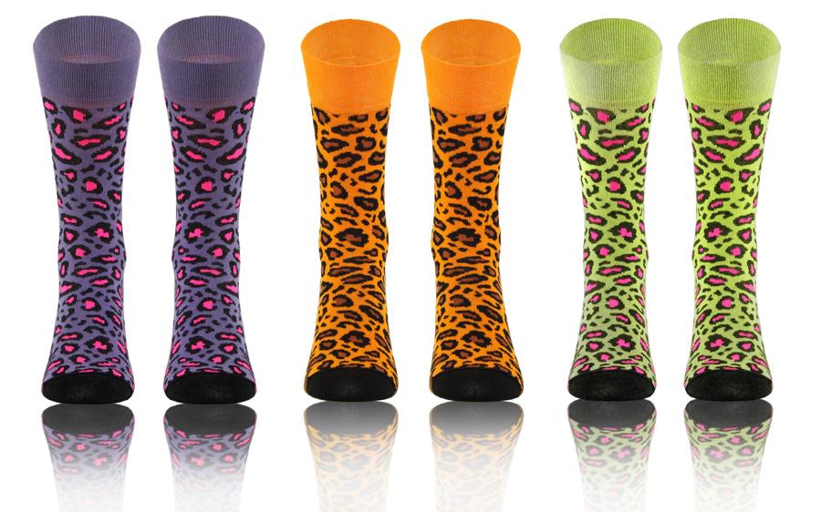 3X Kolorowe Skarpety NIE DO PARY