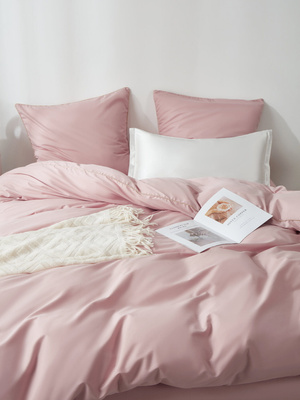 POŚCIEL SATYNA QUEEN PREMIUM PUDER