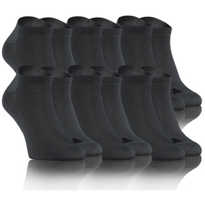 Grafitowe skarpetki stopki damskie męskie 6 par Sneakers Sesto Senso – codzienny komfort