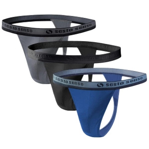 3X Stringi Męskie bawełniane typu Tanga