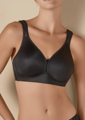 ELOISA Biustonosz Soft, negro/czarny