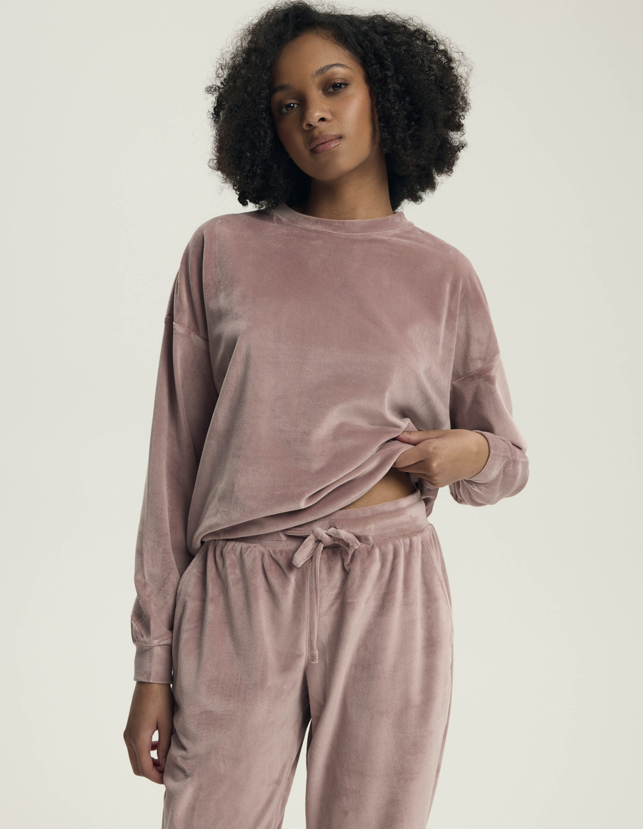 Komplet damski Delanie 43722 dark red