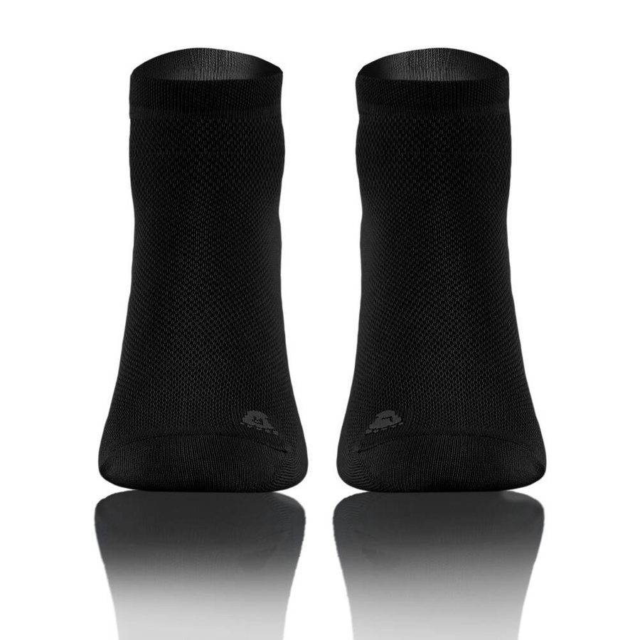 Czarne sportowe skarpety 3/4 unisex 90% bawełna Simply Sesto Senso – komfort i ochrona