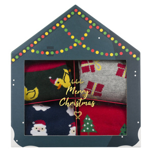 Świąteczne Skarpetki Męskie Bawełniane